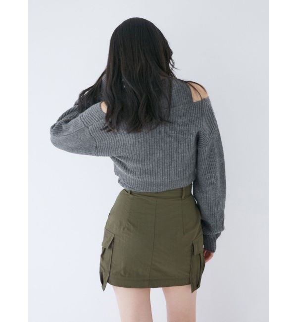 MURUA「2wayニットセットプルオーバー」|ニット・セーター|