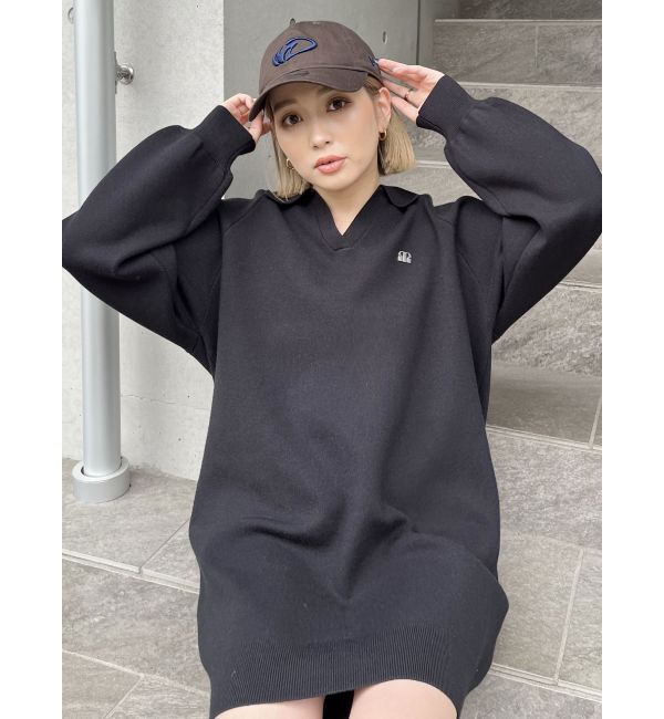 MURUA「スキッパーミニワンピース」|ワンピース|