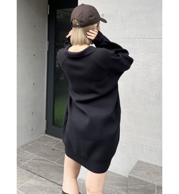 MURUA「スキッパーミニワンピース」|ワンピース|