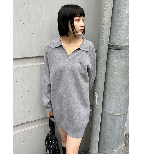 MURUA「スキッパーミニワンピース」|ワンピース|