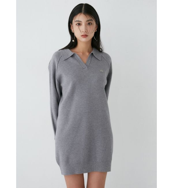 MURUA「スキッパーミニワンピース」|ワンピース|