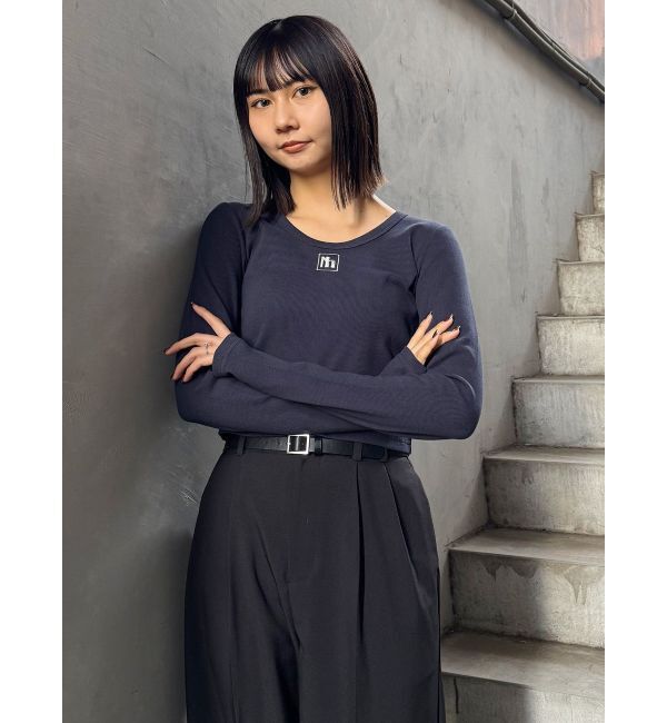 MURUA「マークロゴクロップドトップス」|Tシャツ・カットソー|