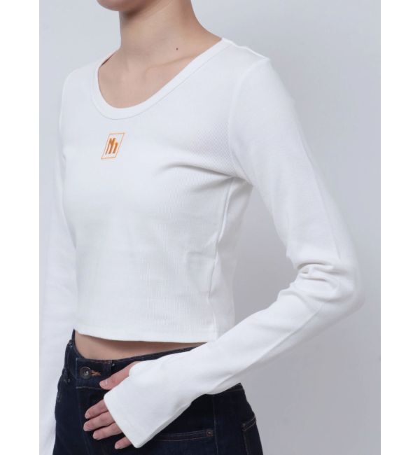 MURUA「マークロゴクロップドトップス」|Tシャツ・カットソー|