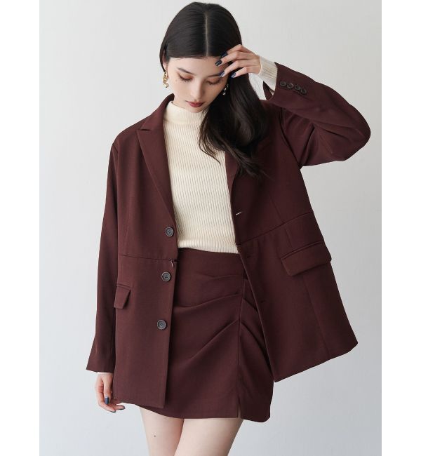 MURUA「2wayレングステーラードジャケット【セットアップ着用可】」|テーラードジャケット|