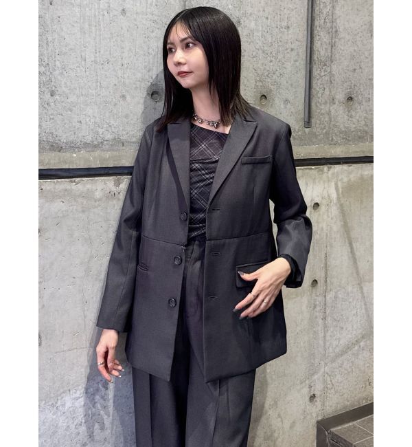 MURUA「2wayレングステーラードジャケット【セットアップ着用可】」|テーラードジャケット|