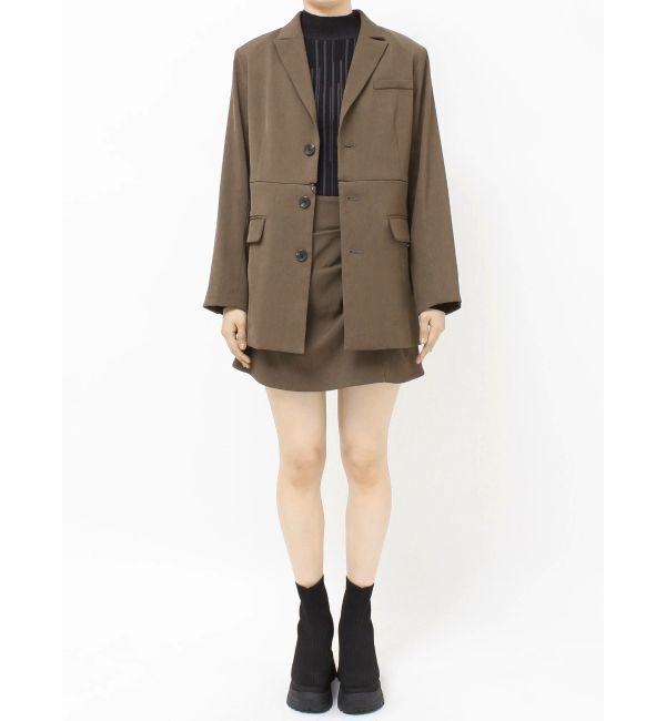 MURUA「2wayレングステーラードジャケット【セットアップ着用可】」|テーラードジャケット|