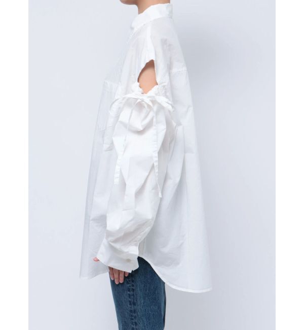 Ungrid「ショルダーギャザールーズシャツ」|シャツ・ブラウス|