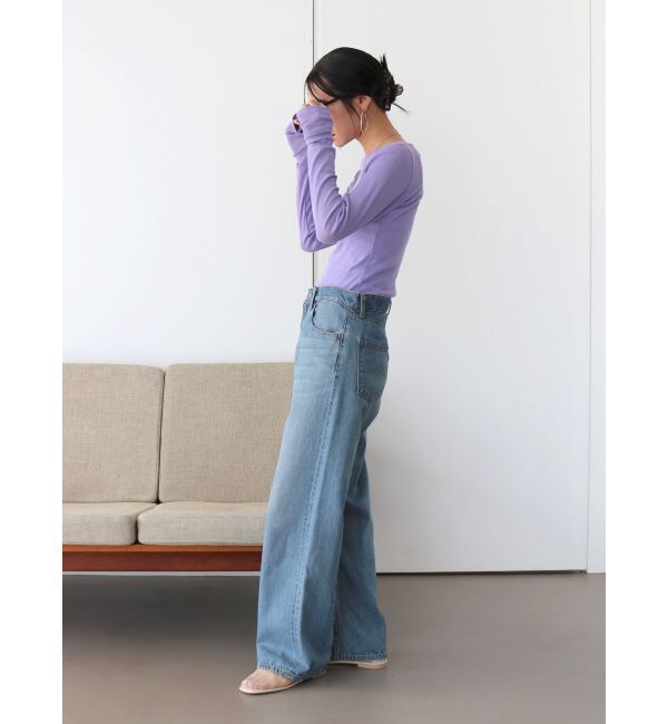 Ungrid「シアーフィットロングスリーブTee」|Tシャツ・カットソー|