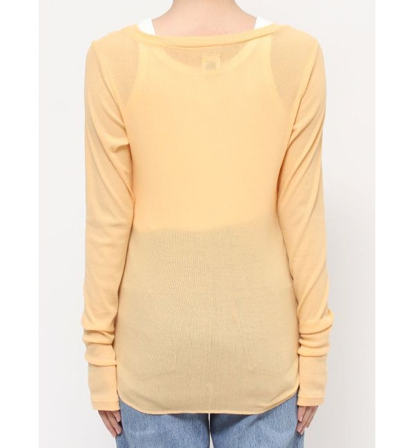 Ungrid「シアーフィットロングスリーブTee」|Tシャツ・カットソー|