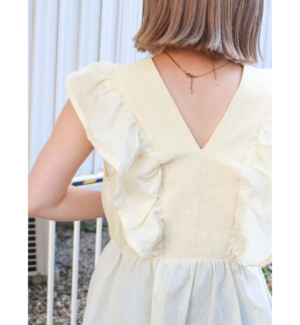 Ungrid「ノースリギャザーブラウス」|シャツ・ブラウス|