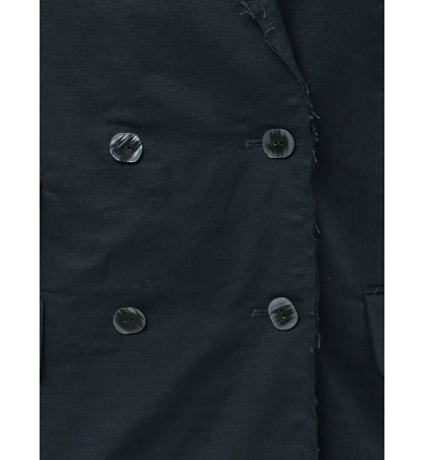 Ungrid「【Htage】バックデザインリネン混ノースリジャケット」|ベスト・ジレ|