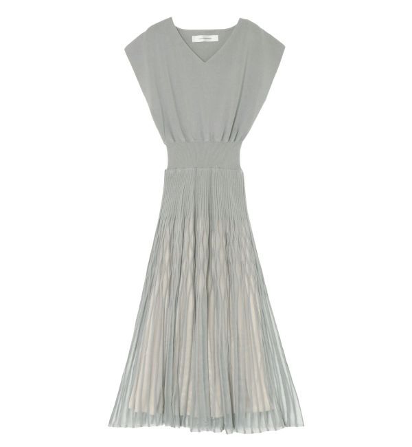 LAGUNAMOON「シアーパターンニットワンピース」|ワンピース|