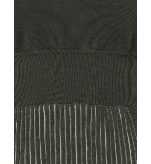 LAGUNAMOON「シアーパターンニットワンピース」|ワンピース|