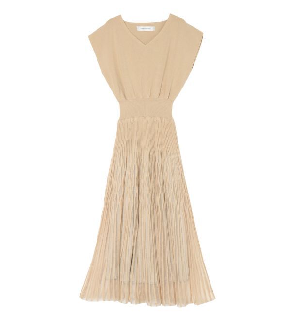 LAGUNAMOON「シアーパターンニットワンピース」|ワンピース|