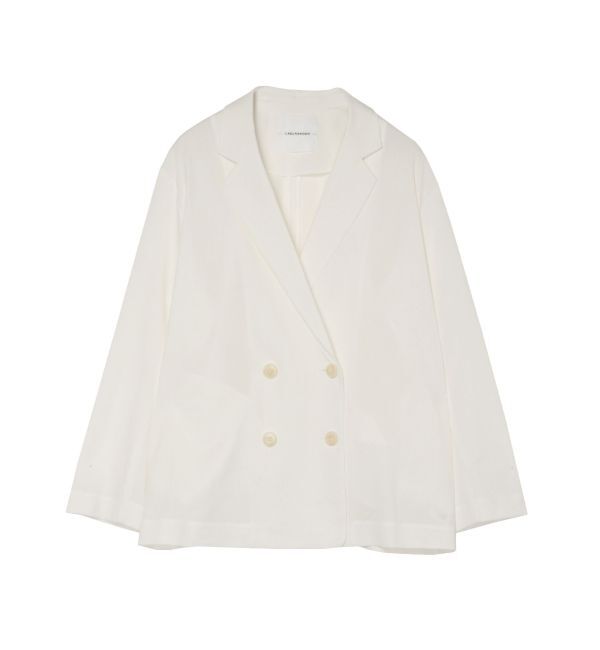 LAGUNAMOON「ナチュラルイージージャケット」|テーラードジャケット|ホワイト