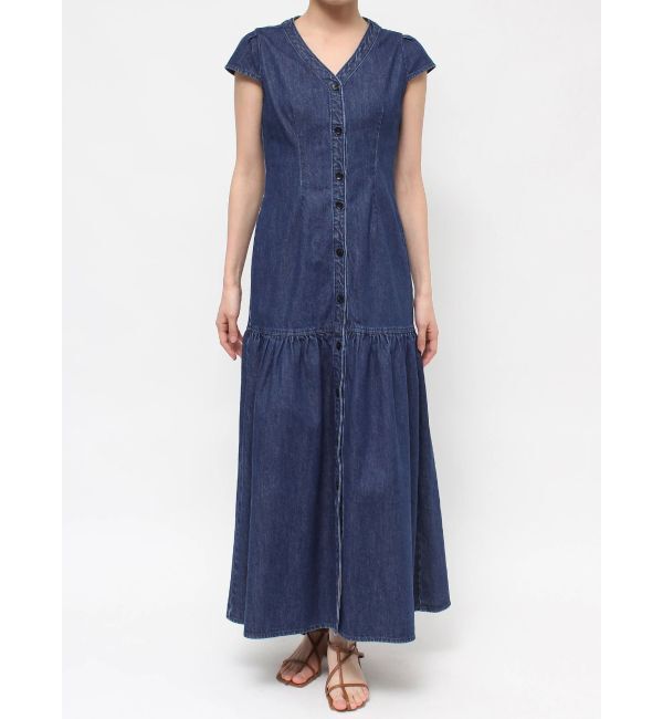 LAGUNAMOON「フロントボタンロングワンピース」|ワンピース|
