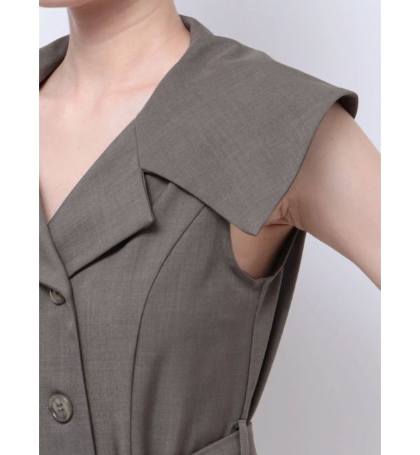 LAGUNAMOON「ビッグカラートレンチワンピース」|ワンピース|