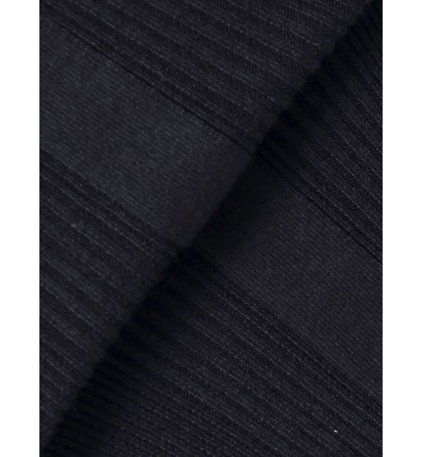 LAGUNAMOON「カラーネックハーフスリーブニットワンピース」|ワンピース|