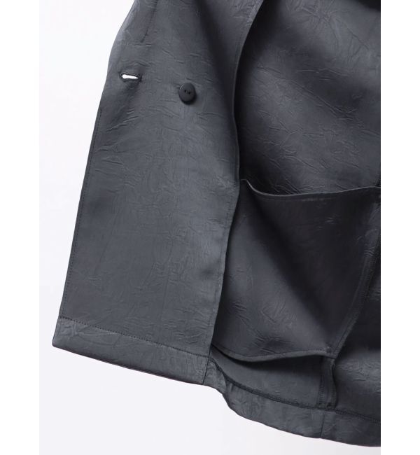 LAGUNAMOON「サテンオーバージャケット」|テーラードジャケット|