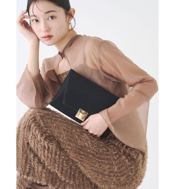 LAGUNAMOON「LADYブラウスレイヤードキャミワンピース」|ワンピース|