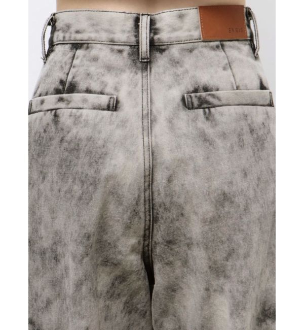 EVRIS「ブリーチデニムカーゴパンツ」|デニム|