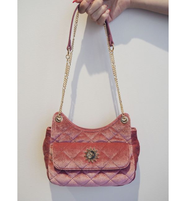 EVRIS「キルティングポケットショルダーBAG」|ショルダー・メッセンジャー|ピンク