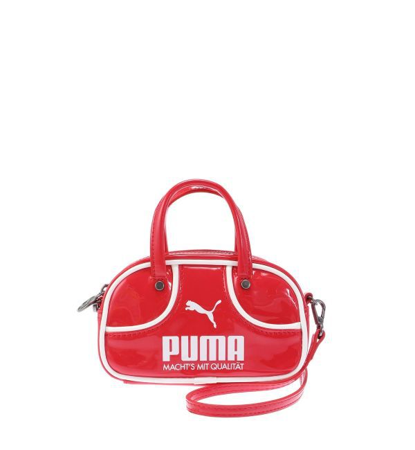 EVRIS「【PUMA】1976 マイクログリップバッグ」|ハンドバッグ|レッド