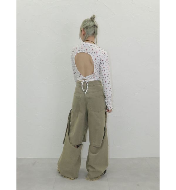 jouetie「2WAYレングスウエスタンデニム【セットアップ対応】」|デニム|