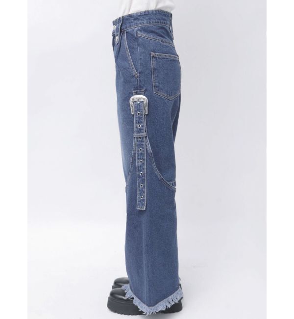 jouetie「2WAYレングスウエスタンデニム【セットアップ対応】」|デニム|