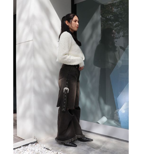 jouetie「2WAYレングスウエスタンデニム【セットアップ対応】」|デニム|