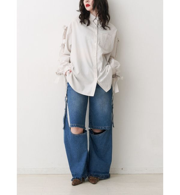 jouetie「2WAYレングスウエスタンデニム【セットアップ対応】」|デニム|
