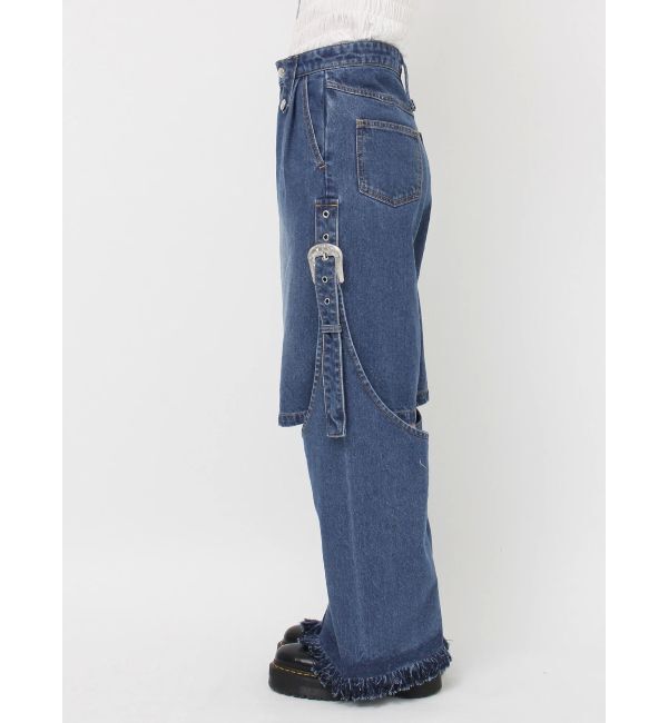 jouetie「2WAYレングスウエスタンデニム【セットアップ対応】」|デニム|