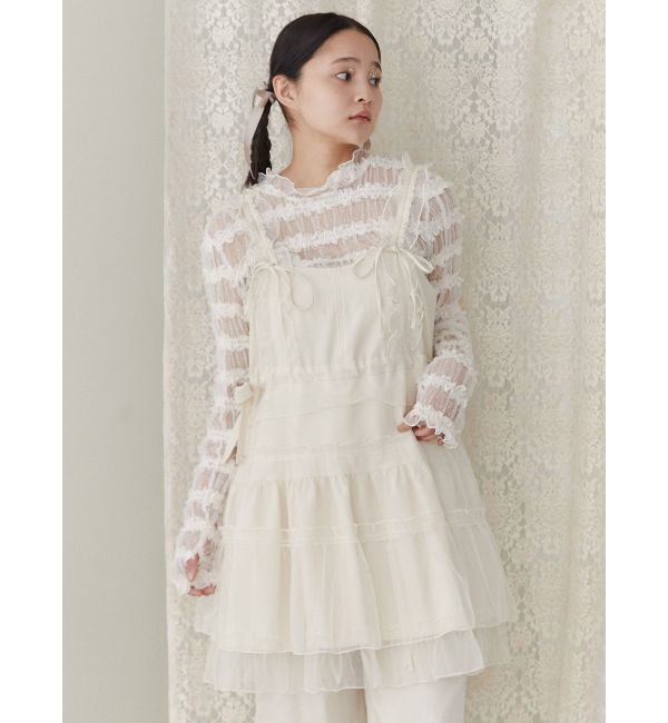 merry jenny「fluffy frill tops」|Tシャツ・カットソー|