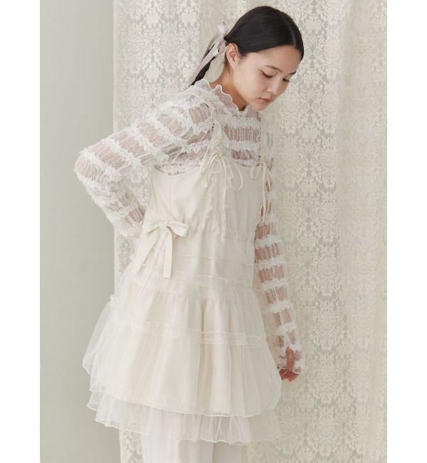 merry jenny「fluffy frill tops」|Tシャツ・カットソー|