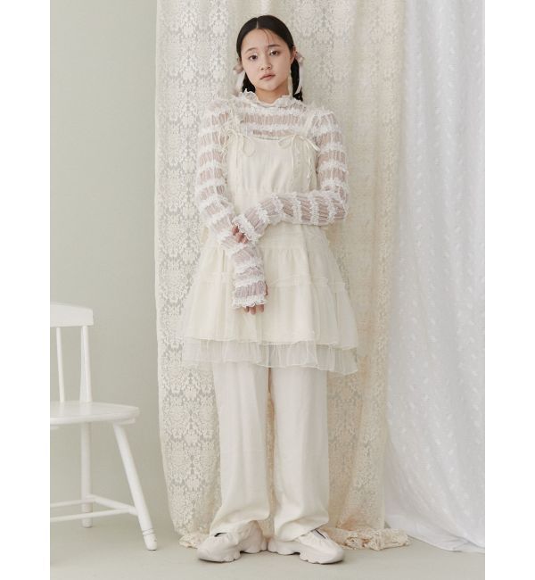 merry jenny「fluffy frill tops」|Tシャツ・カットソー|