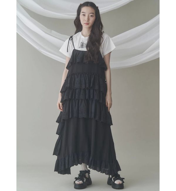 merry jenny「cat frill tee」|Tシャツ・カットソー|