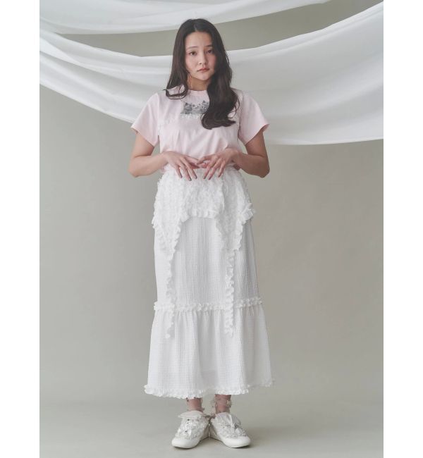 merry jenny「cat frill tee」|Tシャツ・カットソー|