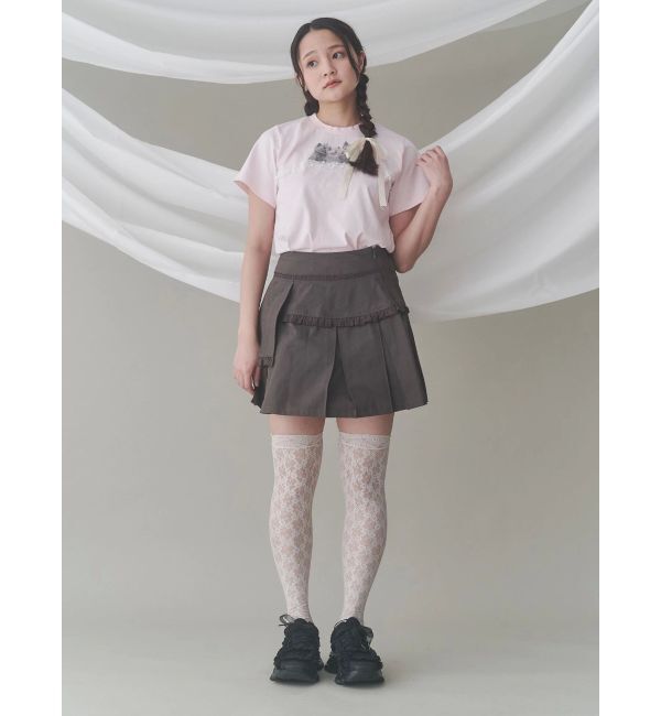 merry jenny「cat frill tee」|Tシャツ・カットソー|