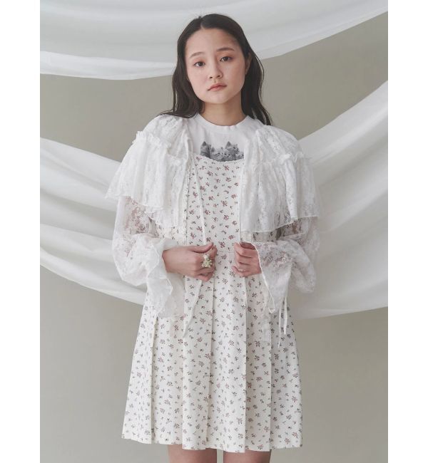 merry jenny「cat frill tee」|Tシャツ・カットソー|