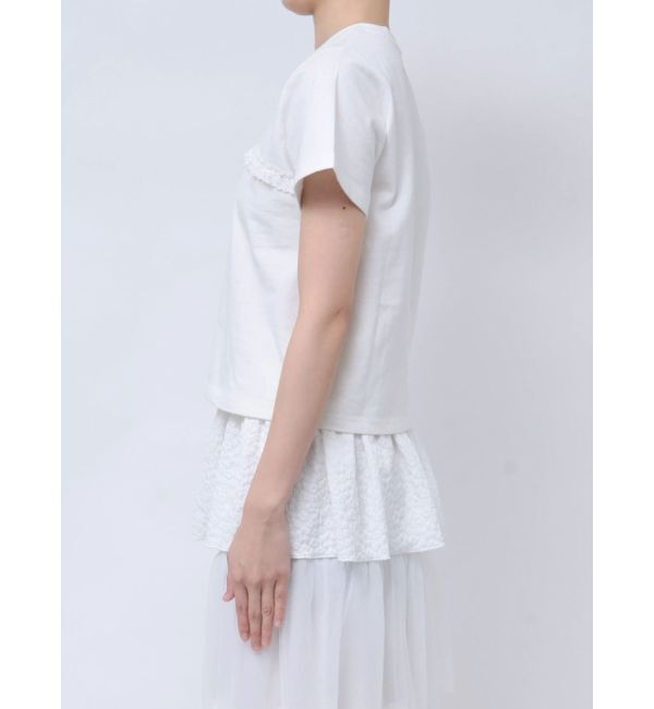 merry jenny「cat frill tee」|Tシャツ・カットソー|