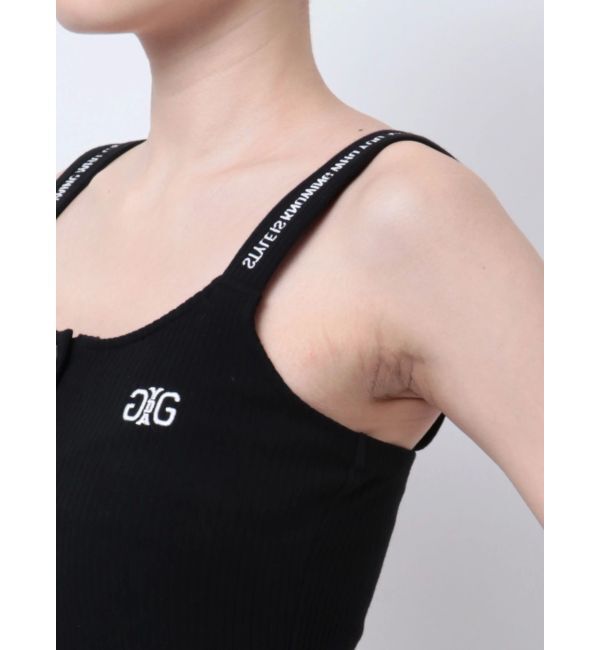 GYDA「フロントボタンSymmetryGYDAキャミロングワンピース」|ワンピース|