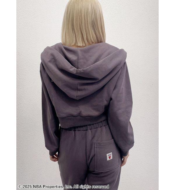 GYDA「NBA STONEスウェットショートパーカー」|パーカー|