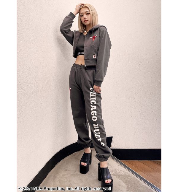 GYDA「NBA STONEスウェットショートパーカー」|パーカー|