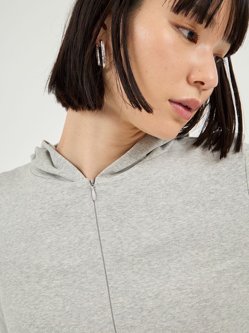 emmi atelier「カットソーフーディーワンピース」|ワンピース|