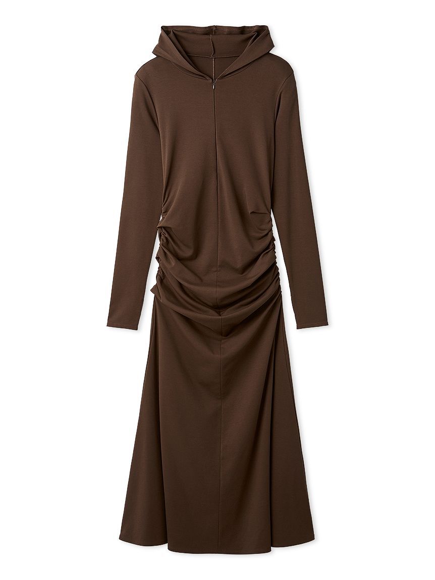 emmi atelier「カットソーフーディーワンピース」|ワンピース|