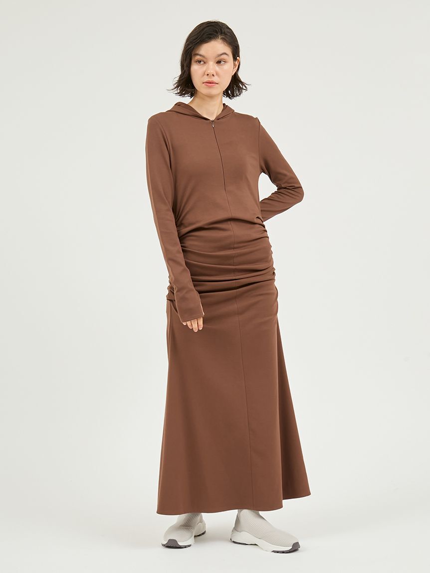 emmi atelier「カットソーフーディーワンピース」|ワンピース|BRW