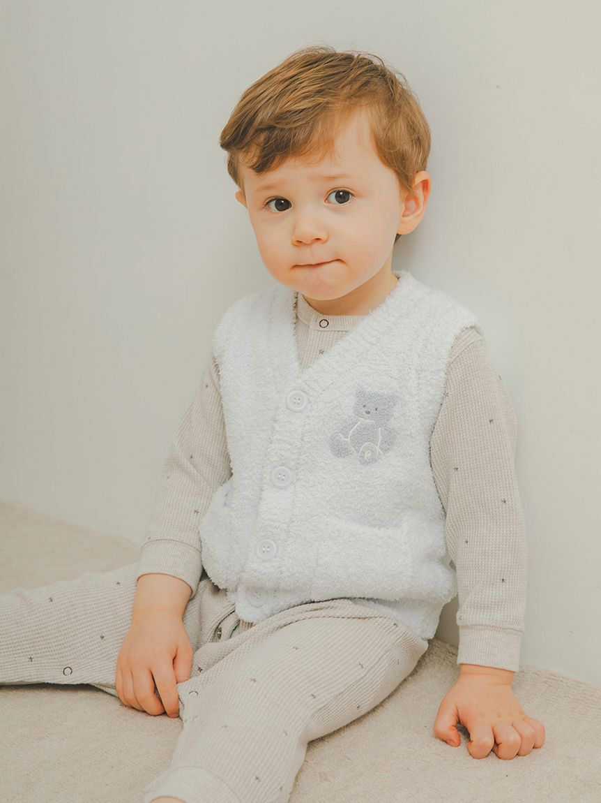 GELATO PIQUE KIDS & BABY「【限定カラーあり】【BABY】パウダーベアベスト」|その他ベビーウェア|