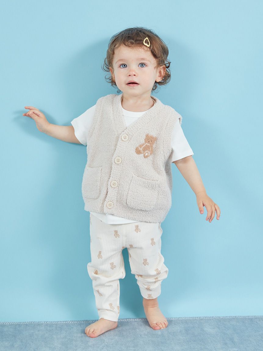 GELATO PIQUE KIDS & BABY「【限定カラーあり】【BABY】パウダーベアベスト」|その他ベビーウェア|