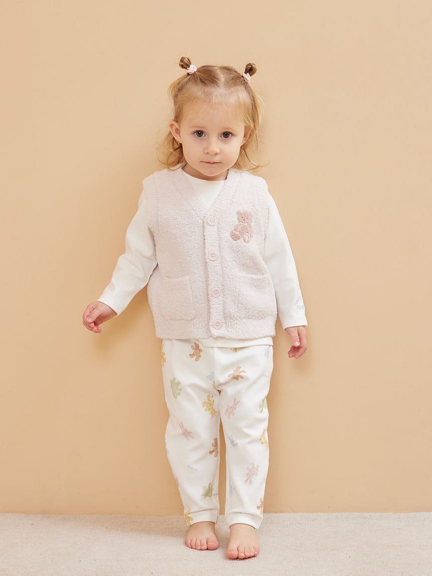 GELATO PIQUE KIDS & BABY「【限定カラーあり】【BABY】パウダーベアベスト」|その他ベビーウェア|