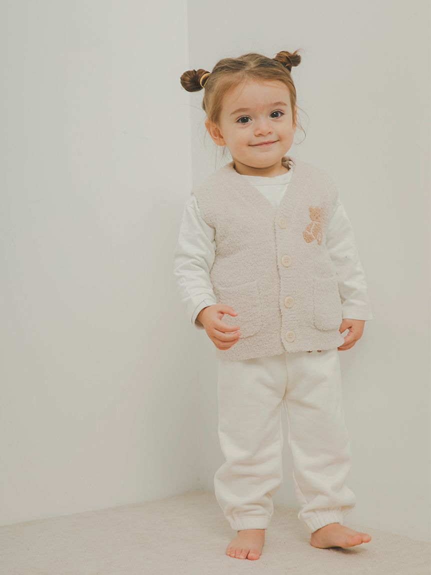 GELATO PIQUE KIDS & BABY「【限定カラーあり】【BABY】パウダーベアベスト」|その他ベビーウェア|